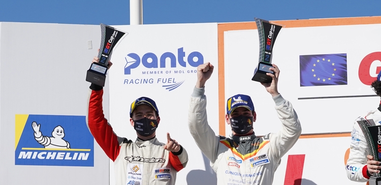 Hefler and Valenza start 2020 with GT Cup Open podiums !
